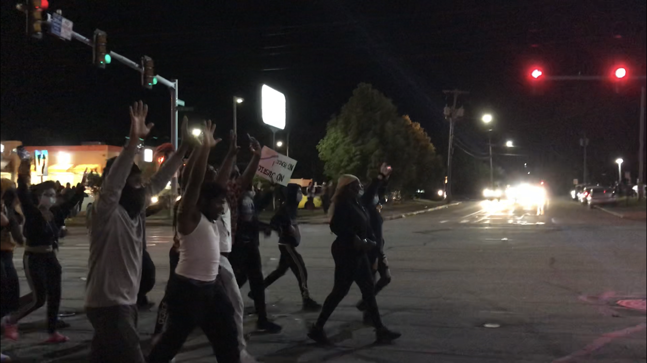 June 2 South Willow Street protest